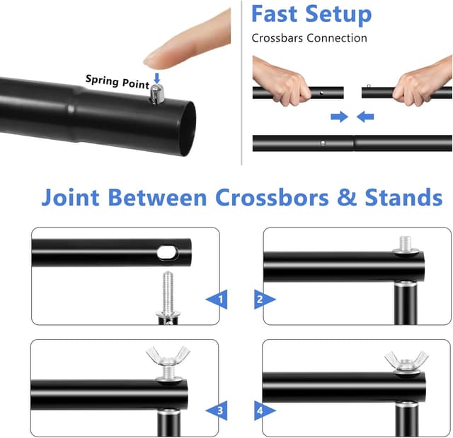 Detalle 2 de MSKIRA 2x3m Backdrop Stand