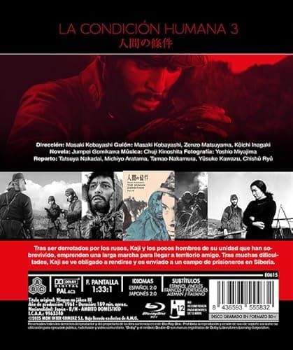 Detalle 2 de La condición humana III: La plegaria del soldado (BdR) en Blu-ray — Mon Inter, 1961 en blanco y negro