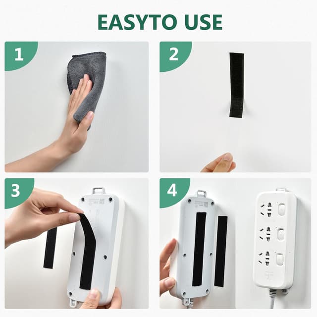 Thumbnail 4 de AiQInu Belcro Adhesivo Fuerte 8 m