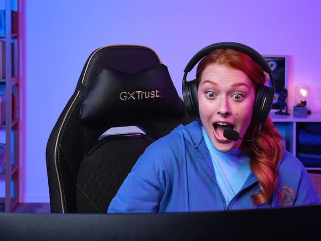 Thumbnail 7 de Trust GXT 721 Ruya Pro Gaming-Stuhl Schwarz – verstellbar für lange Sessions