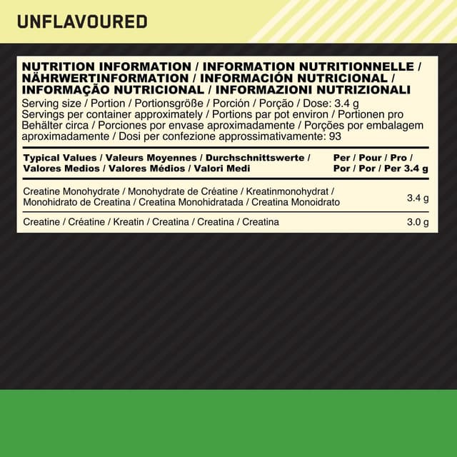 Thumbnail 6 de Optimum Nutrition Créatine Micronisée 317 g