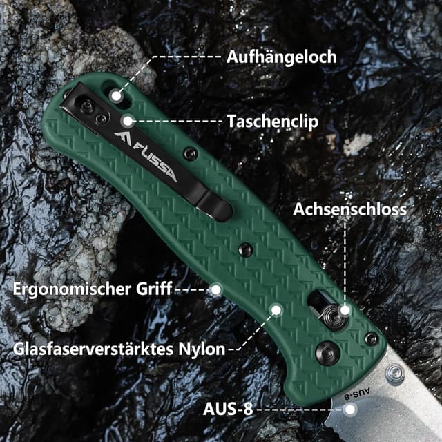 Thumbnail 3 de FLISSA FLISSA Taschenmesser Klappmesser AUS-8 190 mm