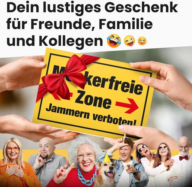 Thumbnail 2 de DankeDir Meckerfreie Zone Schild 30x20 cm