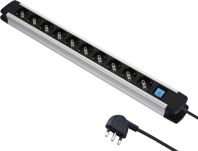 Thumbnail 6 de Electraline 61916 Multipresa Alu-Line 12 posti 2 m