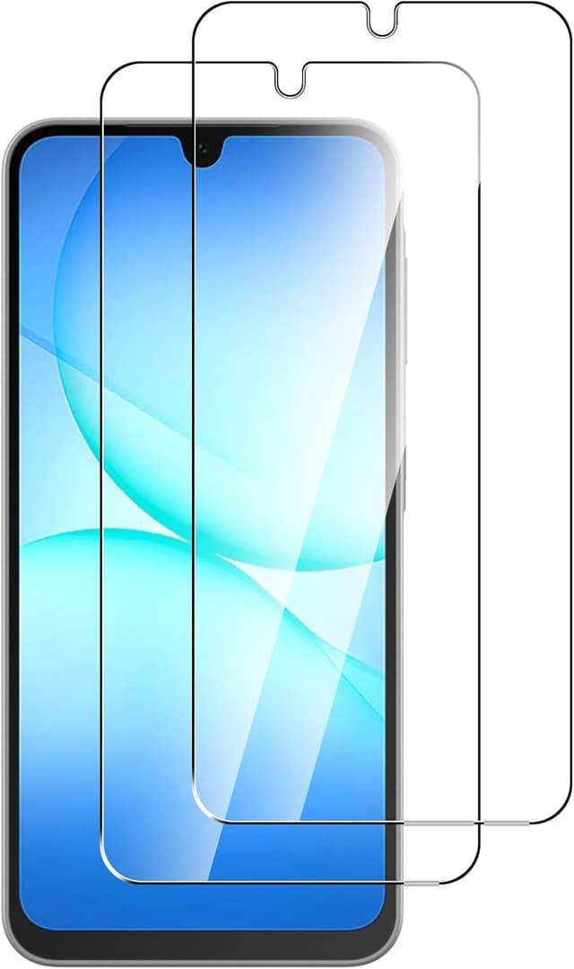 Detalle de WFTE 2 pellicole in vetro temperato per Samsung Galaxy A17 5G (9H) anti-graffio e anti-impronte