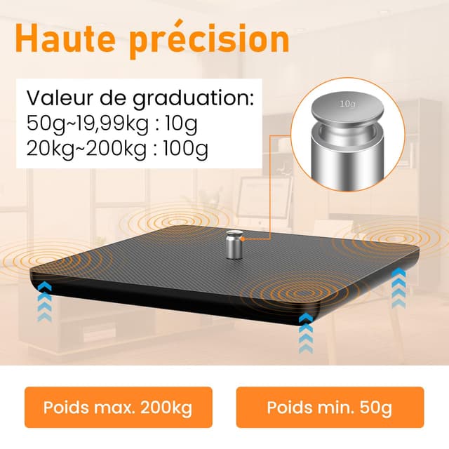 Thumbnail 2 de Mefine Balance colis 200 kg ⚖