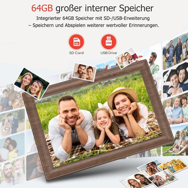 Thumbnail 1 de FRAMEO 15,6 Zoll Digitaler Bilderrahmen