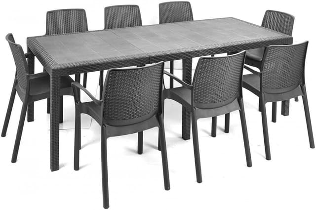 Thumbnail 2 de Dmora Roma Tavolo da esterno rettangolare estensibile 150/220×90 cm