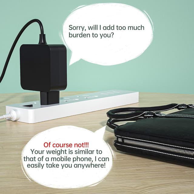 Thumbnail 6 de Chargeur USB‑C portable 65 W pour ordinateur (MacBook Pro/Air, Zenbook, ThinkPad Yoga, Chromebook, etc.)