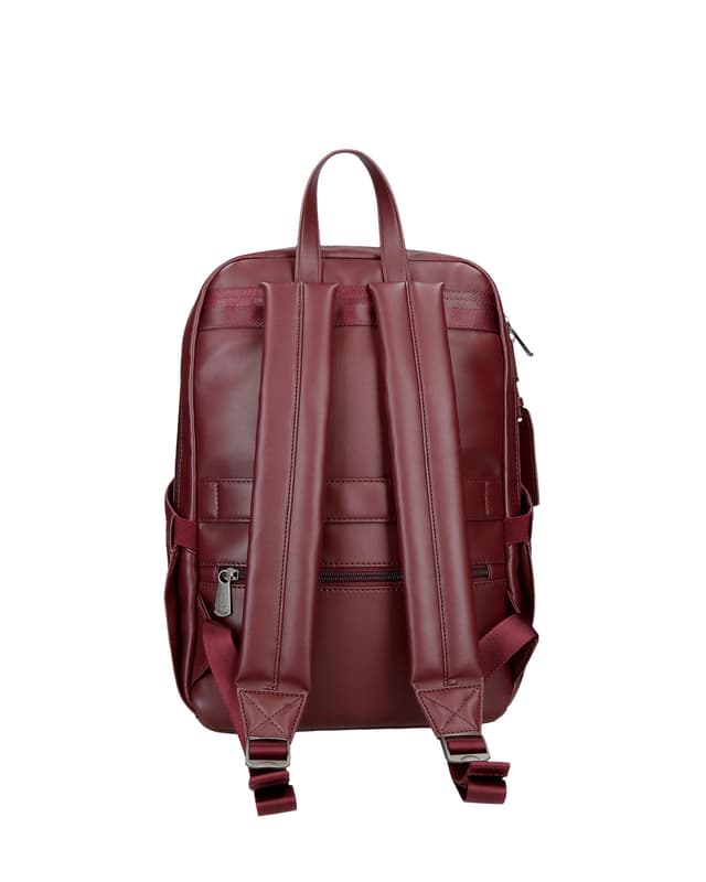 Detalle 1 de Pepe Jeans Sprig mochila porta ordenador 13,3" burdeos 💼