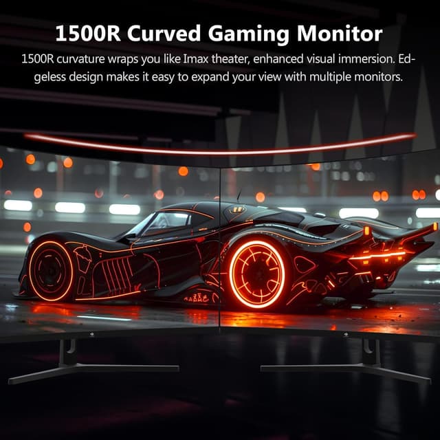 Detalle de Z-Edge 32 Zoll Curved Gaming Monitor 240Hz 1ms
