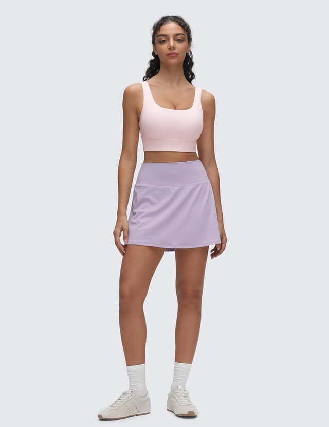 Detalle de CRZ YOGA Women’s ButterLuxe U-Back Padded Low Impact Sports Bra (ButterLuxe collection)