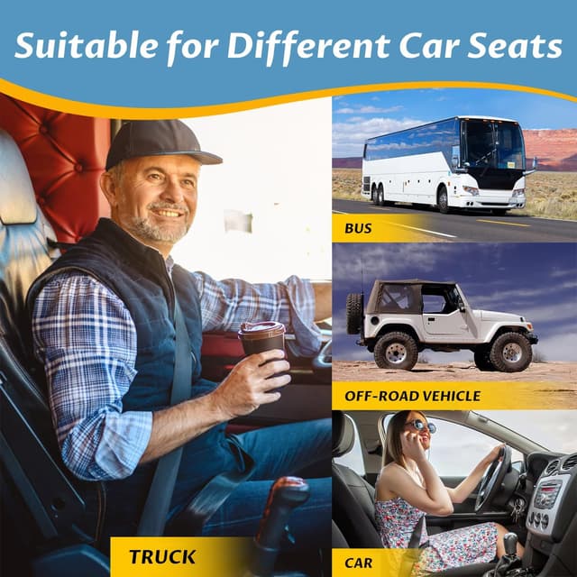 Thumbnail 4 de anzhixiu Heightening Truck Seat Cushion for Drivers