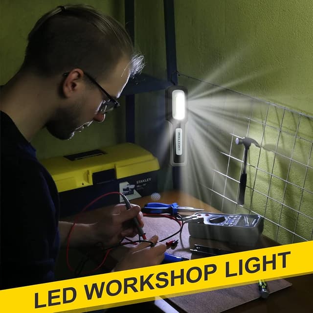 Thumbnail 4 de MXLEGNT Lampada da lavoro LED ricaricabile 4500mAh 🔦