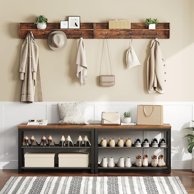 Thumbnail 5 de HOOBRO 3-Tier Shoe Bench