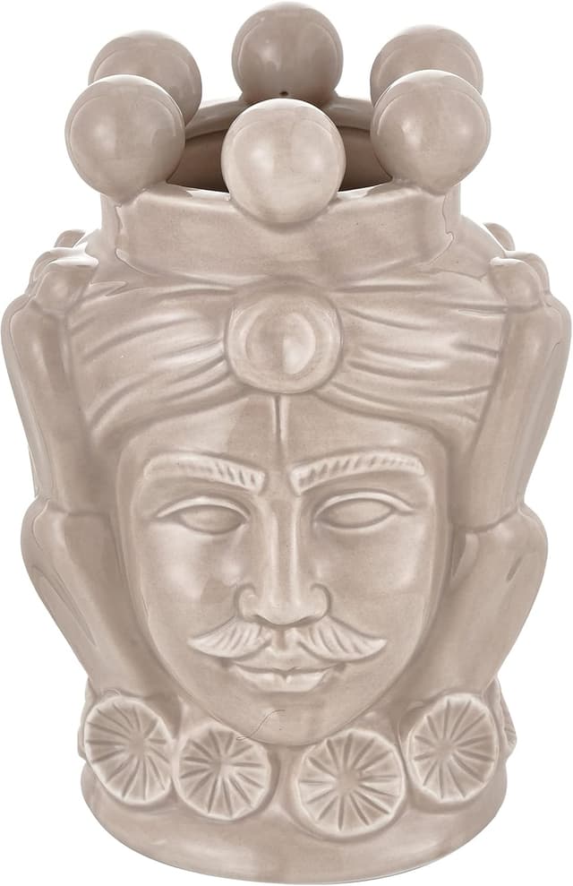 Thumbnail 1 de Baroni Home Testa di Moro Vaso 20x17x31