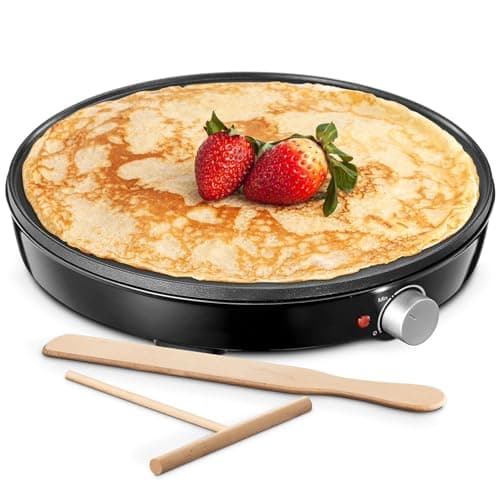 Imagen de Yabano Crepera Eléctrica 30 cm, 1.000 W 🧁 en OfertitasTOP
