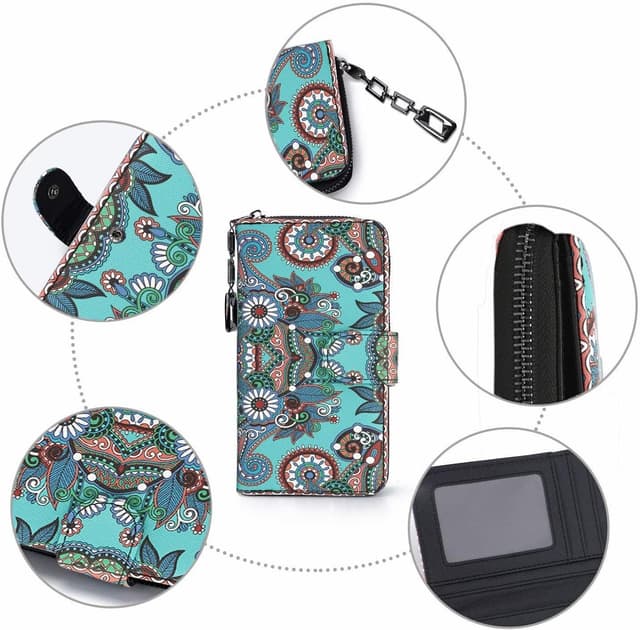 Thumbnail 6 de MoFut portefeuille femme, mini porte-monnaie