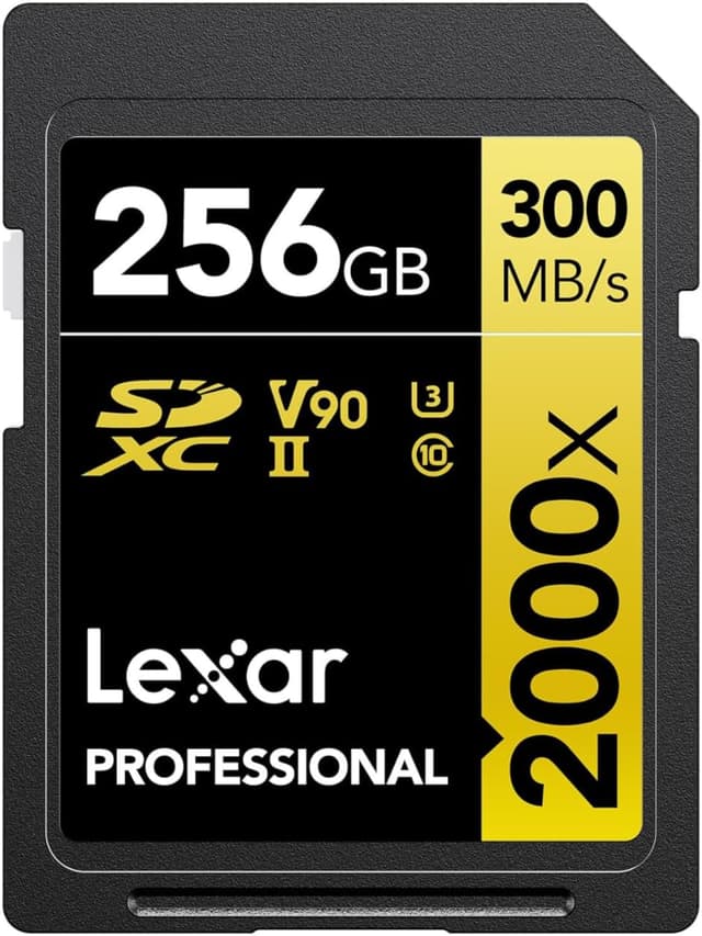 Detalle de Lexar 256 GB SD UHS-II 2000x