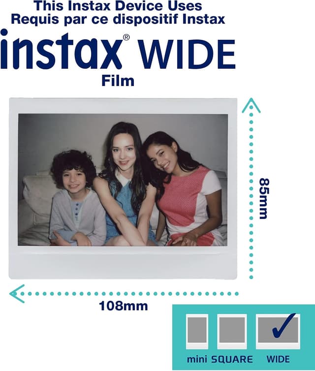 Thumbnail 6 de Fujifilm INSTAX Wide 400 Instant Camera (Sea Sage Green)