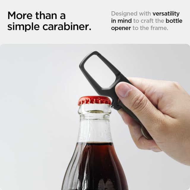 Thumbnail 3 de Spigen Llavero Mosquetón Negro 1 Pieza