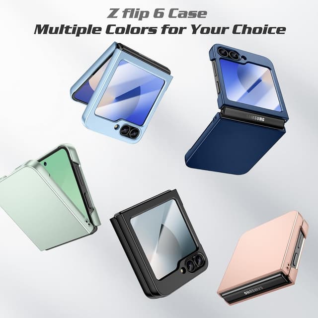 Thumbnail 6 de Coque Doeshine pour Samsung Galaxy Z Flip 6 / Z Flip 7 FE : protection écran verre trempé et charge sans fil