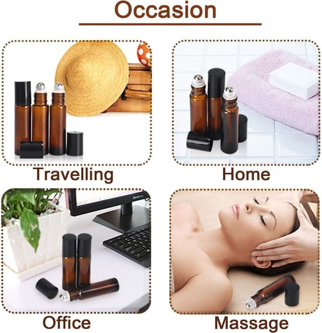 Thumbnail 5 de JamHooDirect 10ml Roller Bottle Set