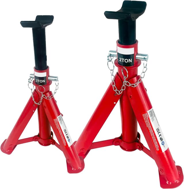 Detalle de Simply Auto 2T Foldable Jack Stand Pair