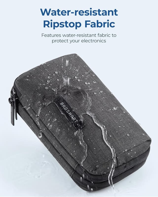 Detalle 2 de bagsmart tech organiser travel case 20 x 12 cm