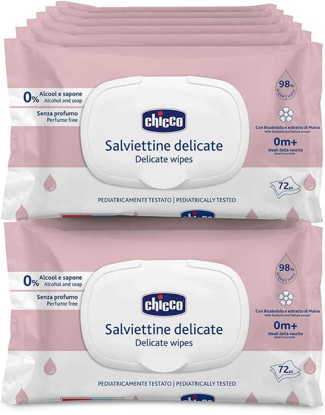 Imagen de Chicco Salviette Neonato Delicate 864 pezzi en OfertitasTOP