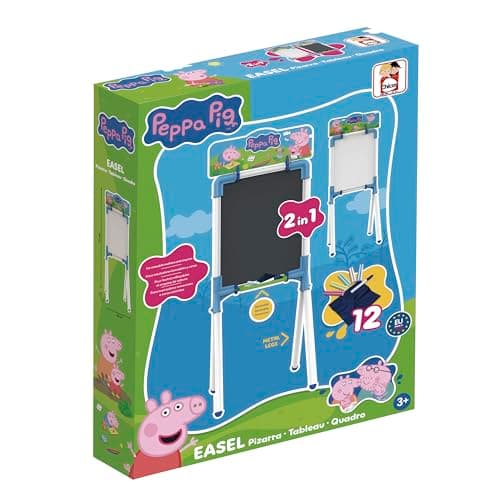 Thumbnail 4 de Chicos 53035 Pizarra 2 en 1 Peppa Pig, caballete 🎨