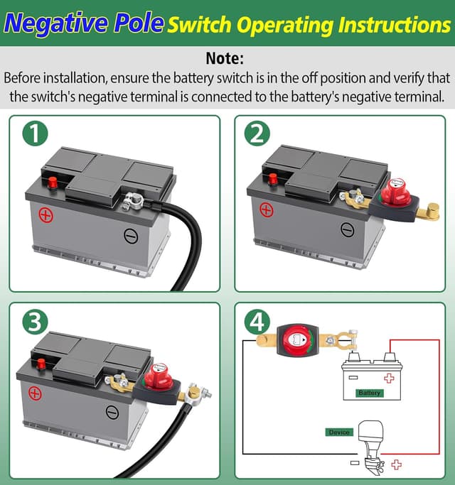 Thumbnail 2 de Bolatus Batterie Trennschalter 48V mit 180°