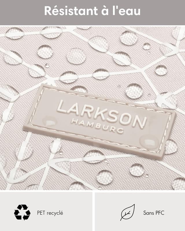 Thumbnail 6 de LARKSON Sac à Dos Femme Petit Ida – sac compact pour l’université, la ville et avec compartiment ordinateur 13 pouces, hydfuge