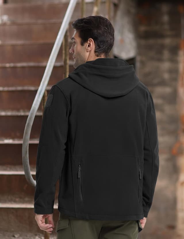 Detalle de CRYSULLY Military Tactical Fleece Jacket