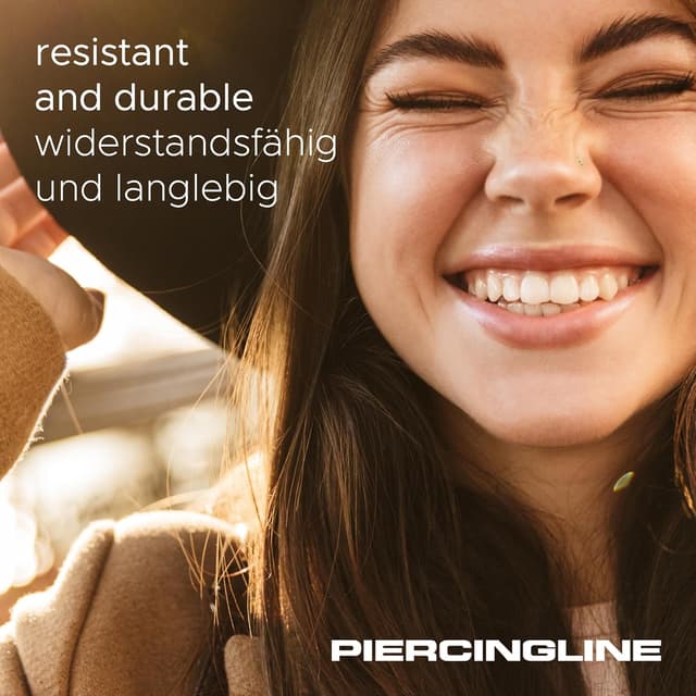 Thumbnail 6 de Piercingline naso spirale oro 750 fiore