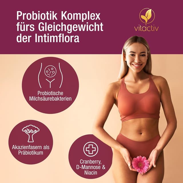 Thumbnail 1 de Vitactiv INTIMFLORA PROBIOTIK 130 Mrd. KbE/g
