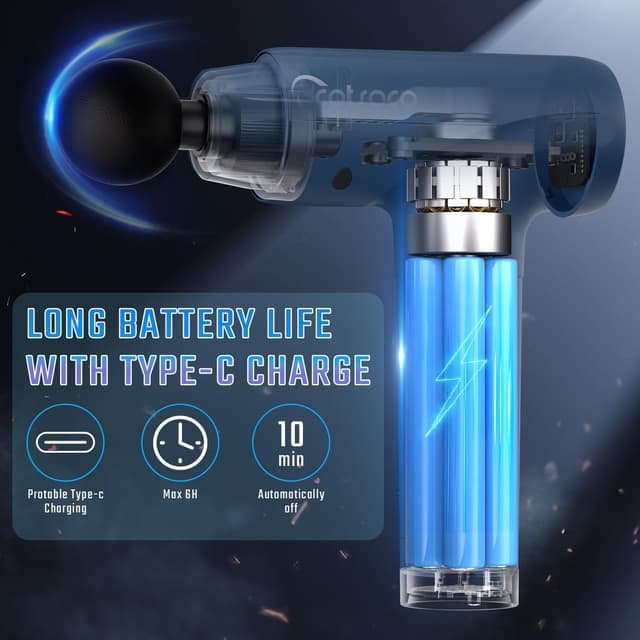 Thumbnail 3 de cotsoco Massage Gun Deep Tissue 9 heads