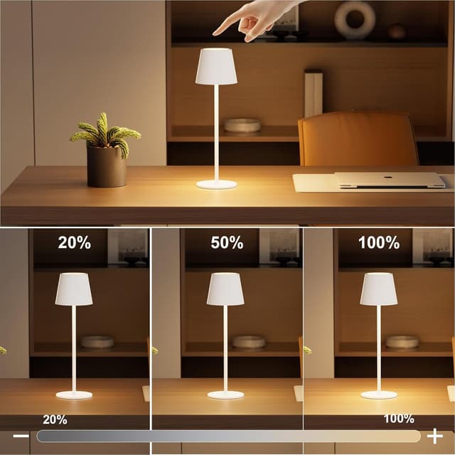 Thumbnail 2 de Klighten LED Lampe de Bureau 3000K