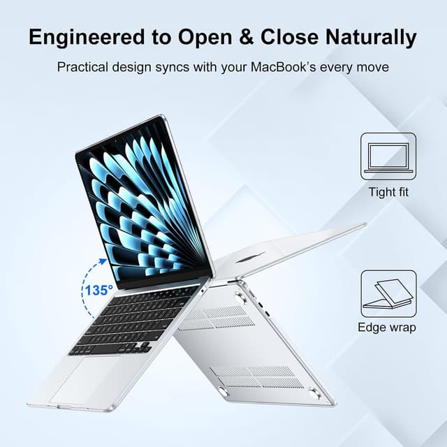 Thumbnail 2 de NPUOLS MacBook Air 13.6 Inch Case