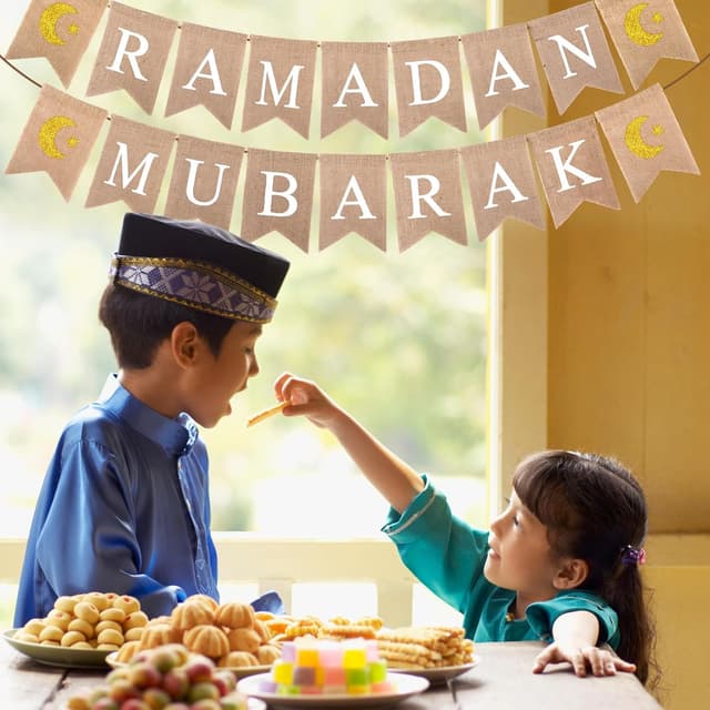 Thumbnail 4 de GADITIEK Ramadan Decorations 3 Pc Banner Set