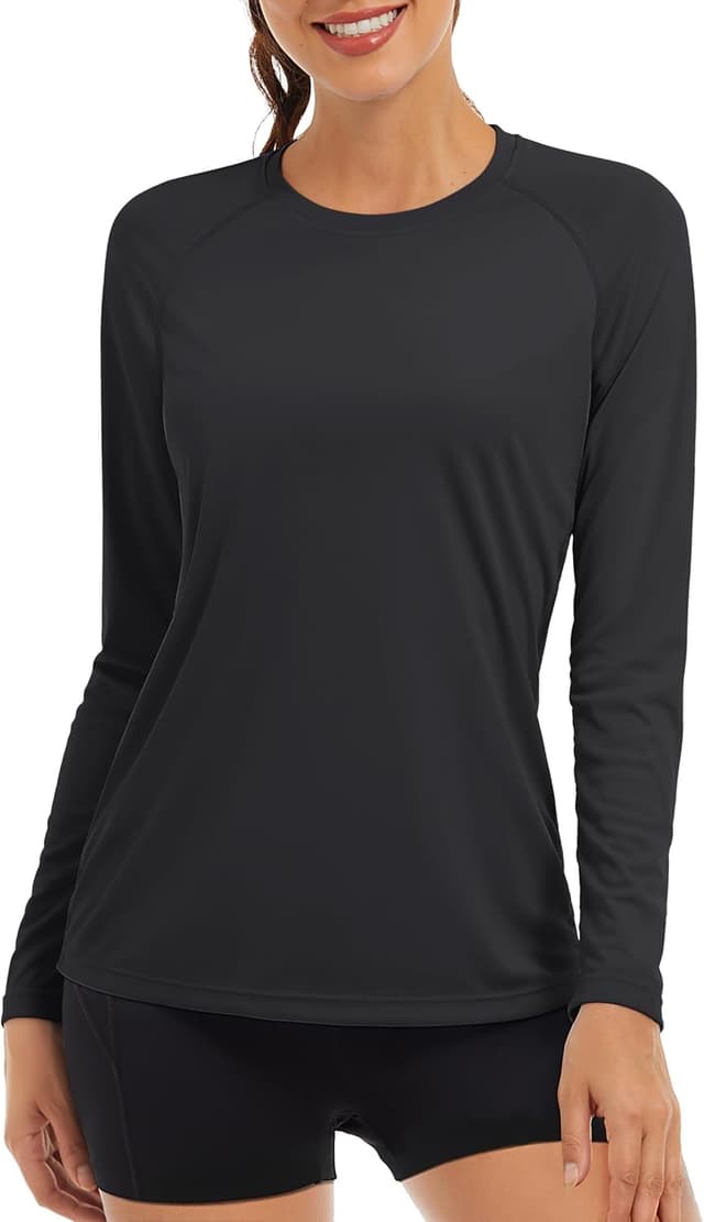 Detalle de TACVASEN Womens Long Sleeve UV Sun Protection Shirt (UPF 50+)