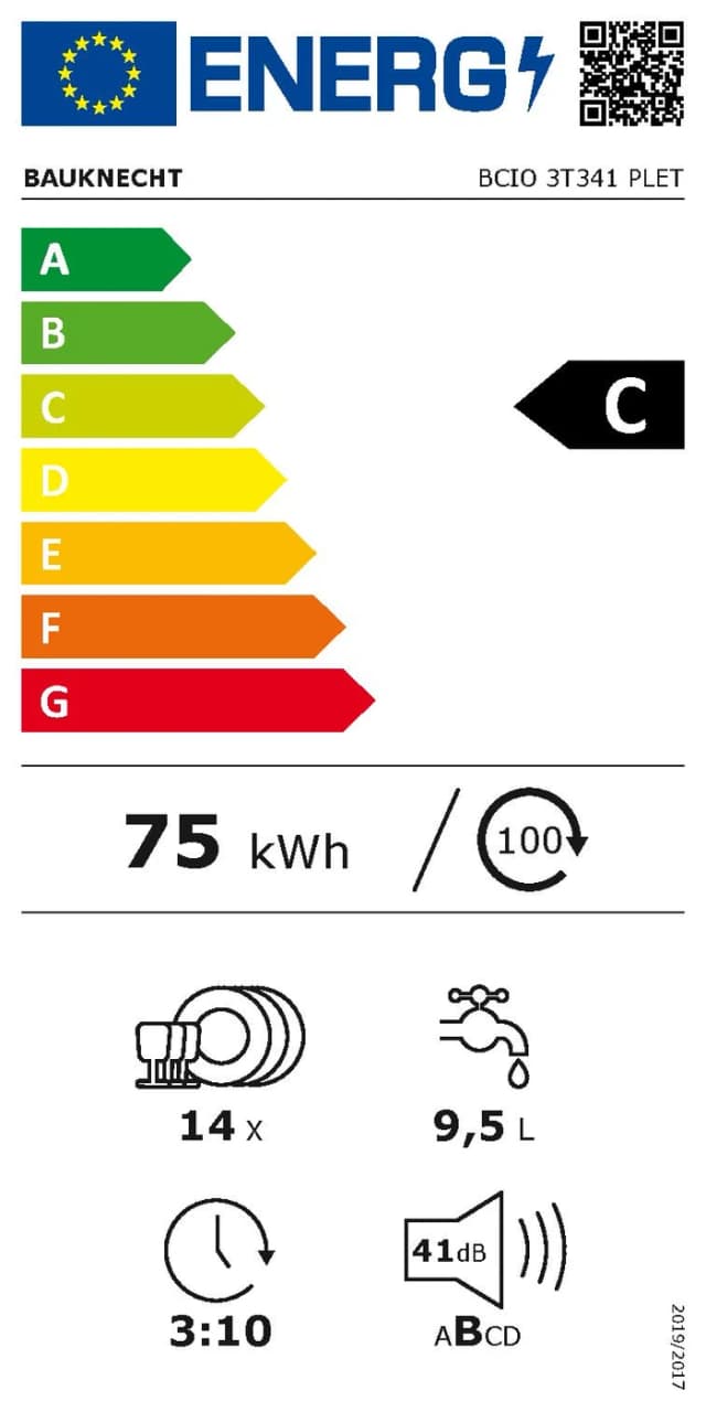 Detalle 2 de Bauknecht BCIO 3T341 PLET
