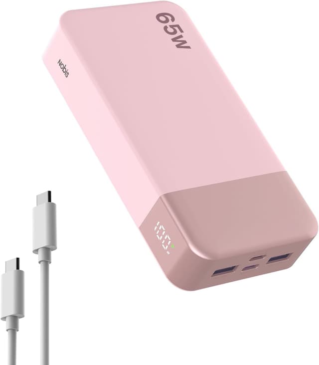 Detalle de NOBIS Power Bank 20000mAh PowerBank 65W