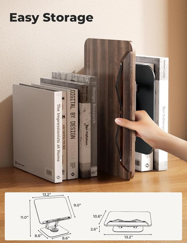 Thumbnail 5 de Tounee Buchständer Verstellbarer 360° Basis