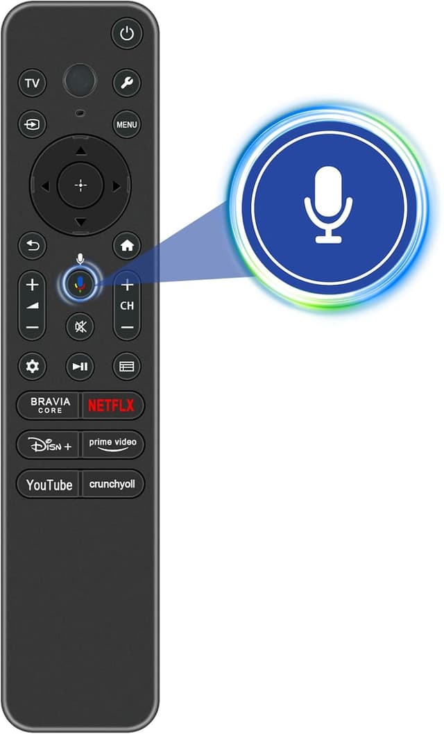 Detalle 2 de VINABTY Replacement Voice Remote for Sony BRAVIA KD-75X75WL