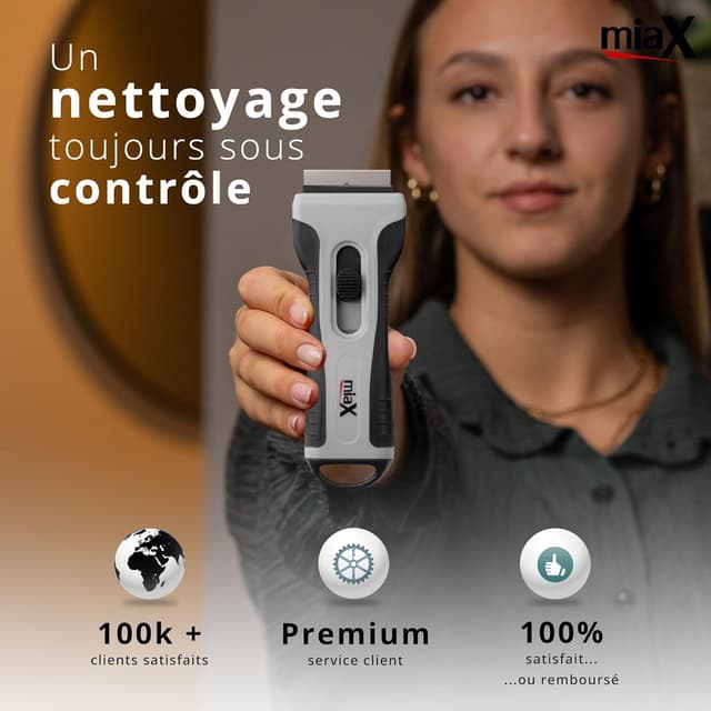 Thumbnail 5 de miaX Grattoir Plaque Vitrocéramique professionnel