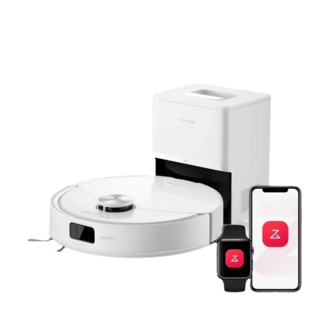 Detalle de Robot aspirador Roborock Q10 S5+ con autovaciado y fregado VibraRise 🚀