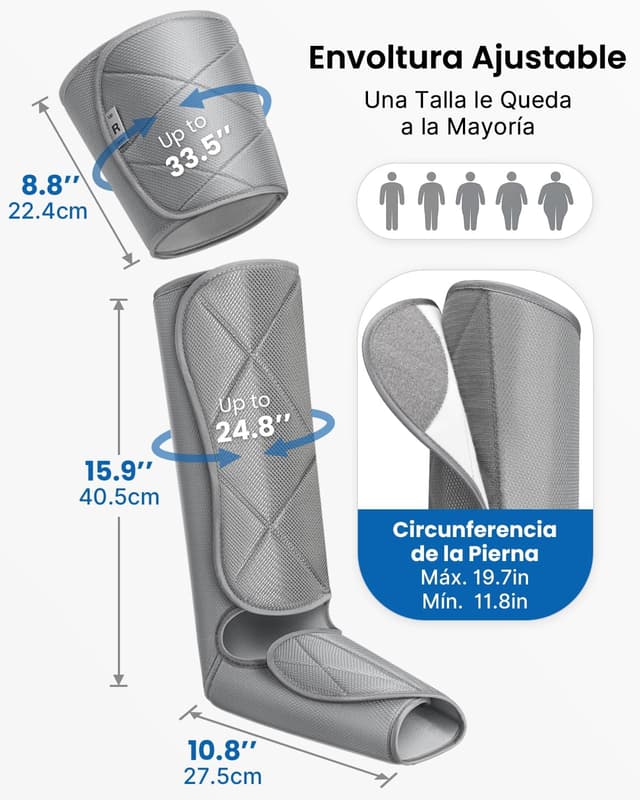 Thumbnail 4 de RENPHO Masajeador de Piernas 6 modos