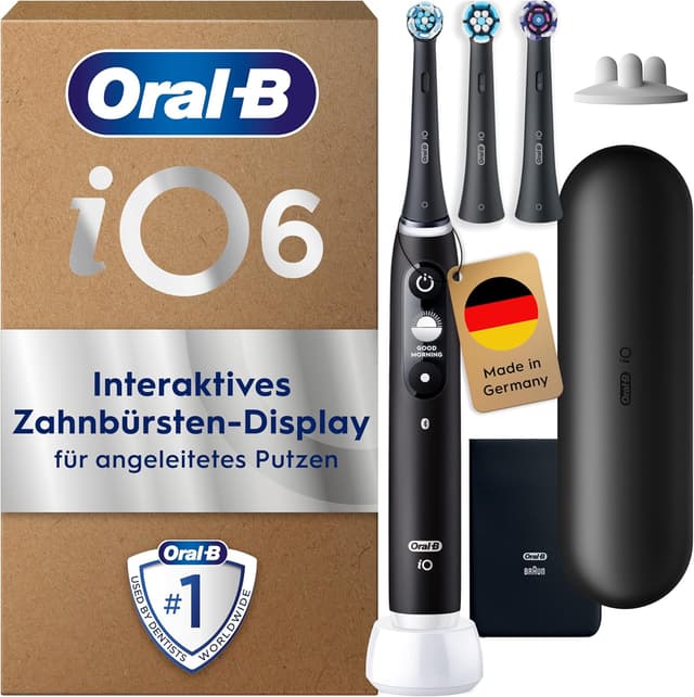 Imagen de Oral-B iO Series 6 Plus Elektrische Zahnbürste 3er-Set en OfertitasTOP