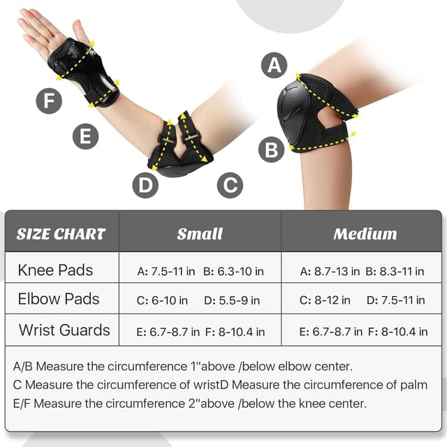 Thumbnail 4 de Kinder Schutzausrüstung Set für Skate 3–8 Jahre